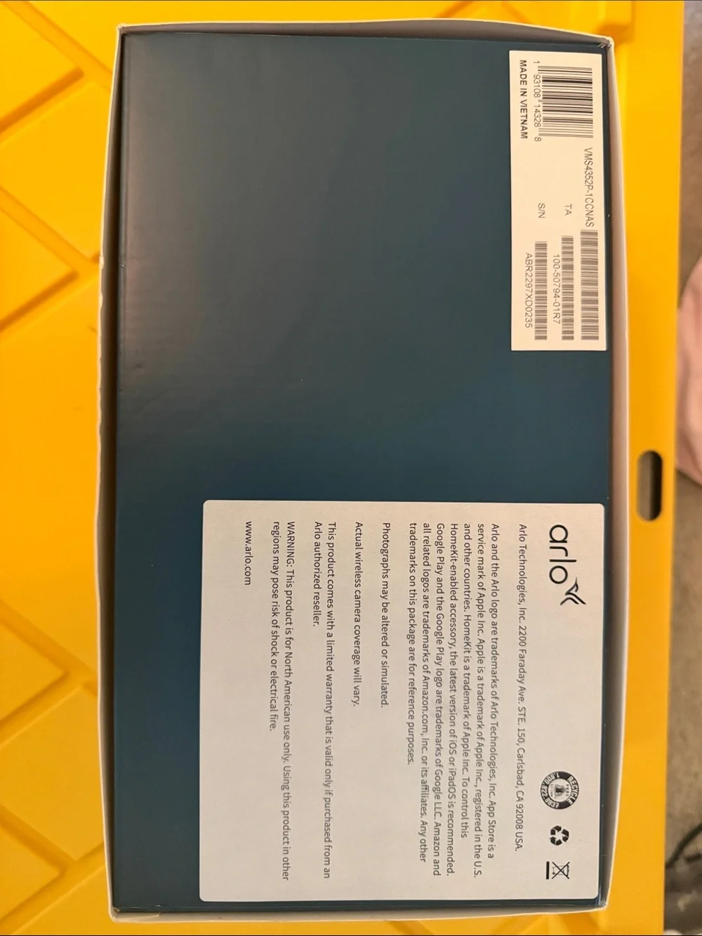 Arlo pro xl